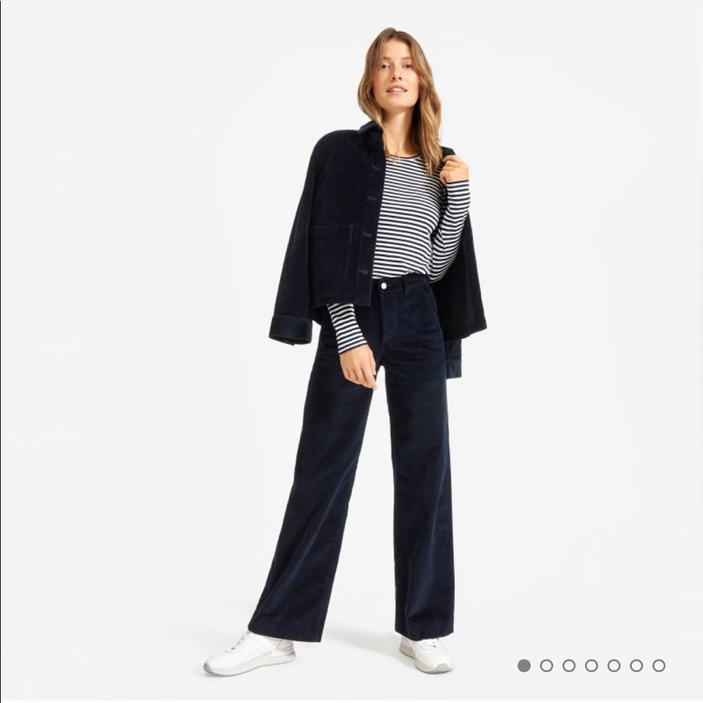 EUC Everlane Wide Leg Corduroy Pant